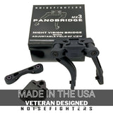 Noisefighters PANOBRIDGE MK3 | A 1.7 oz Night Vision Bridge with Adjustable Field of View