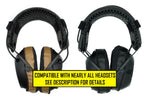 HEATSYNC | Sweat-Wicking, Silver-Embedded Fabric Ear Pad Cover for Headsets