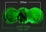 Lindu GPNVG18 120degree field of view  Gen2+ Photonis Echo Build